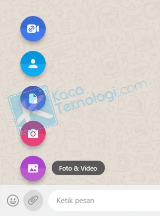 Cara Mengirim Voice Note Foto dan File Melalui WhatsApp Web