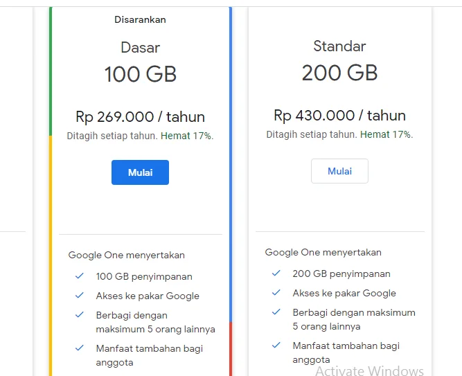 Google Drive Tahunan