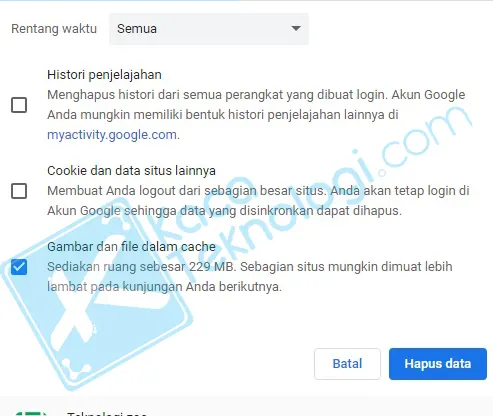 2 Langkah Mudah Menghapus Cache atau Sampah Aplikasi Instagram