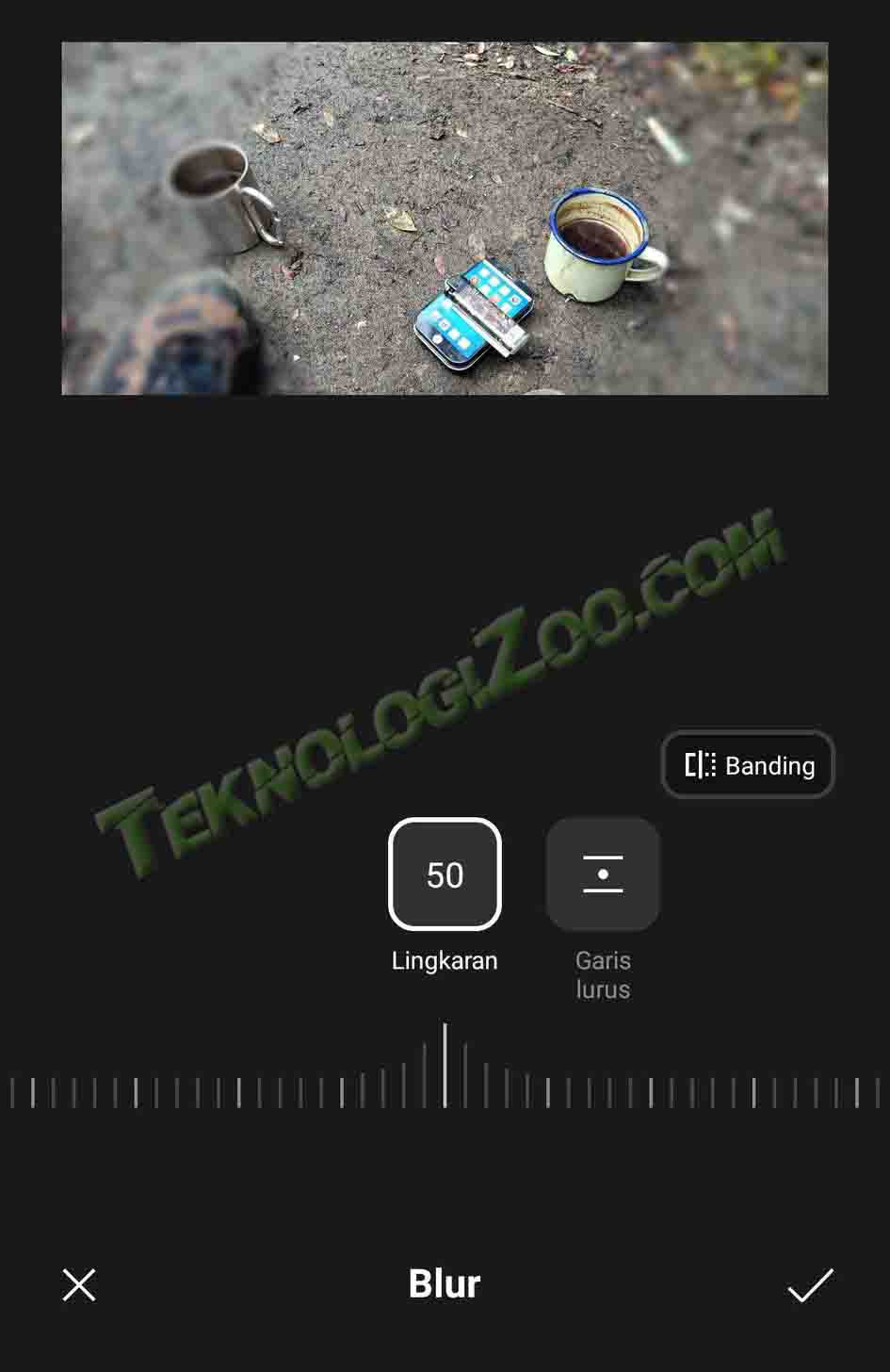 Cara Blur Foto di HP Oppo F9 Tanpa Aplikasi Cara Blur Kamera Oppo F9