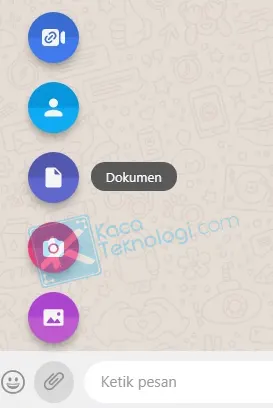 Cara Mengirim Voice Note Foto dan File Melalui WhatsApp Web