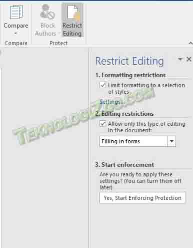 4 Langkah Mengunci File Word 2016 Agar Tidak Bisa Diedit dan Dicopas Terbaru cara mengunci word agar tidak bisa diedit