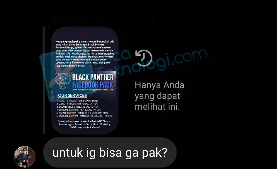 cara melihat kiriman foto di dm instagram yang kadaluarsa