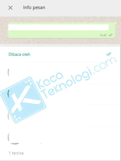 Cara Mengetahui Chat Grup WA Sudah Dibaca atau Belum