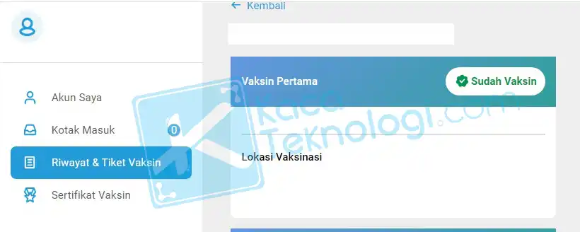 Cara Unduh Sertifikat Vaksin di Aplikasi dan Situs Peduli Lindungi 2021