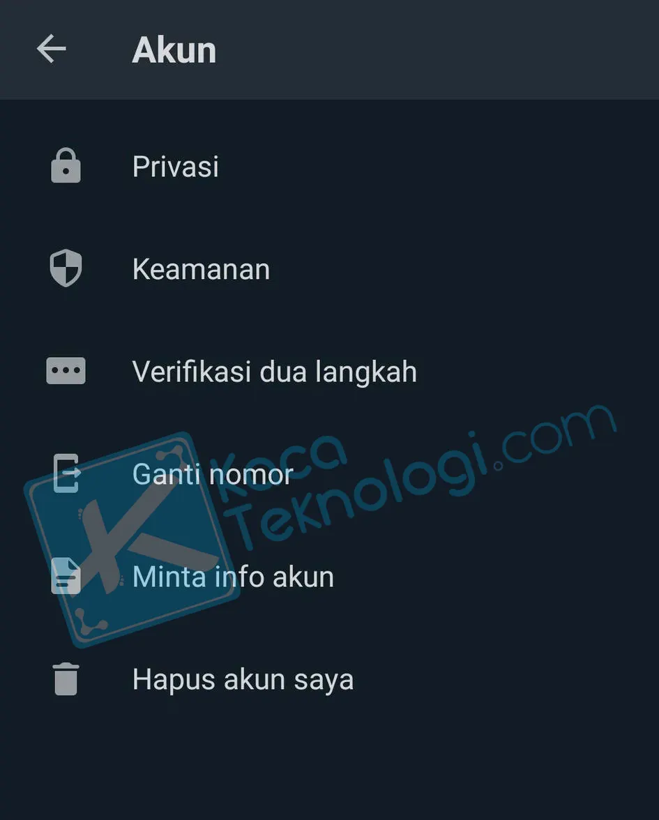 Langkah Mudah Mengaktifkan Verifikasi 2 Langkah Whatsapp