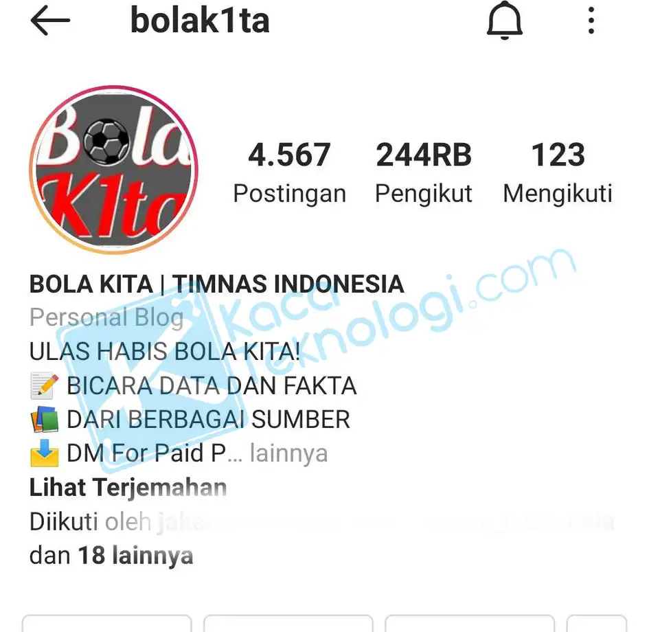 3 Langkah Mudah Mengetahui Sejarah Username Akun Instagram
