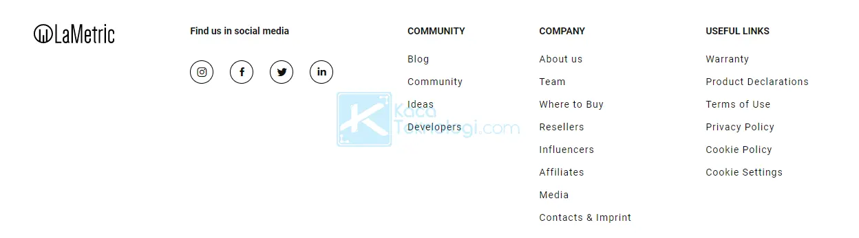 contoh dan inspirasi design footer website terbaik