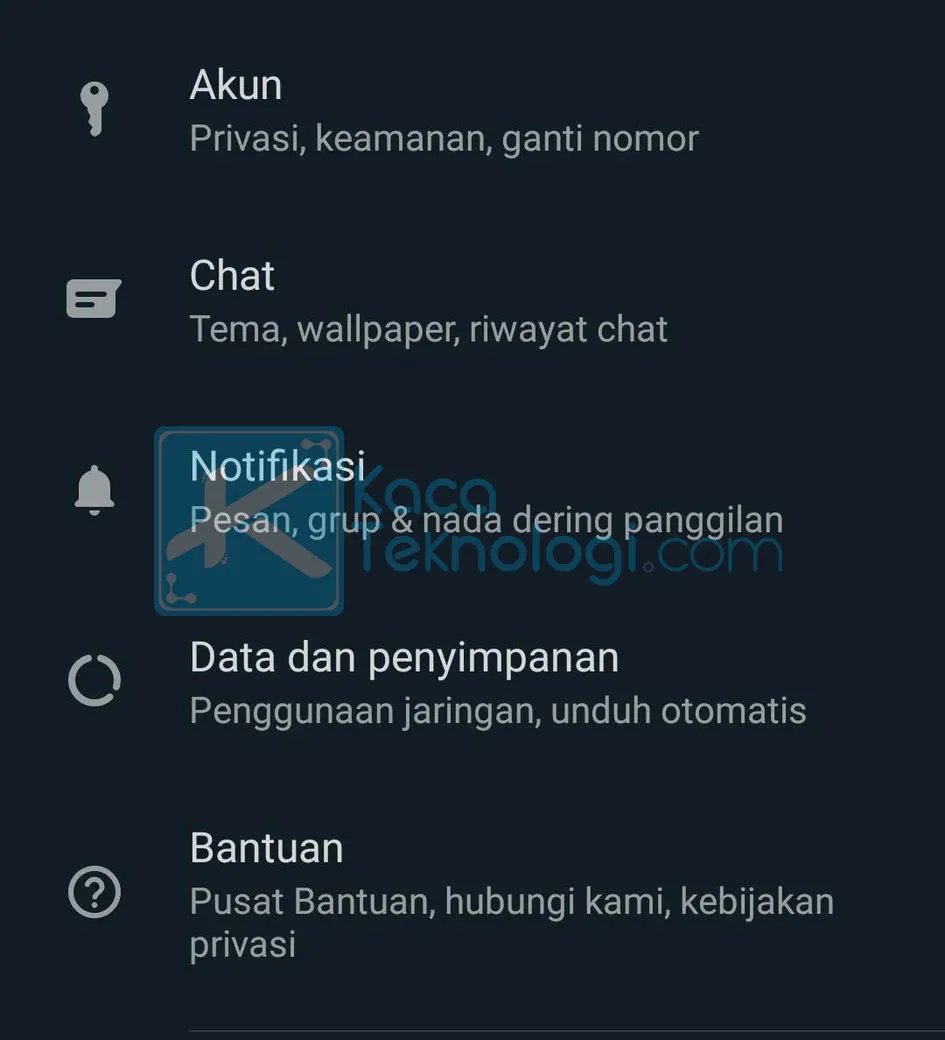 Cara Menghilangkan Centang 2 atau Tanda Dibaca di Whatsapp 