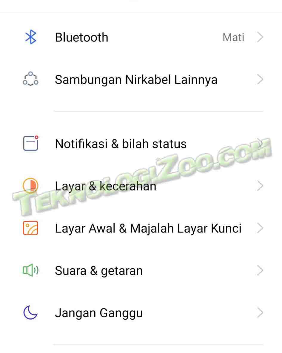 Cara Mengaktifkan Mode Jangan Ganggu di HP Oppo F9 mode jangan ganggu smartphone oppo f9